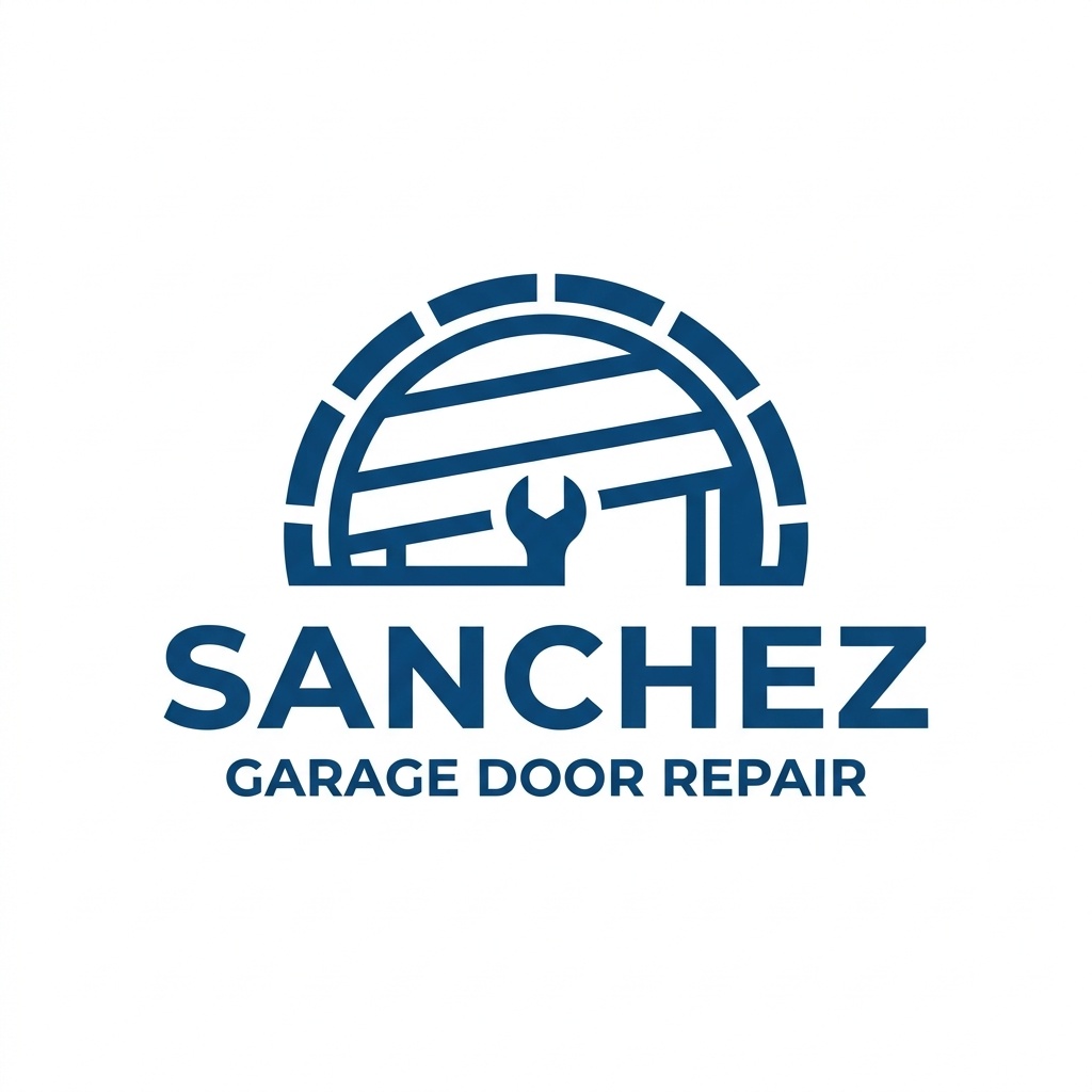 Sanchez Garage Door Service Logo